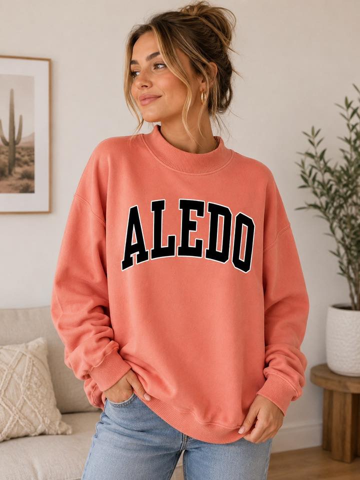 GARMENT DYED MOCK - ALEDO