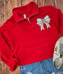 SPORTS BOW QUARTER ZIP