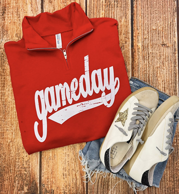QUARTER ZIP; GAMEDAY