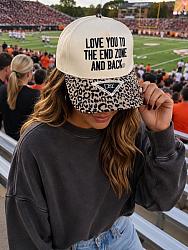 LOVE YOU TO THE ENDZONE AND BACK