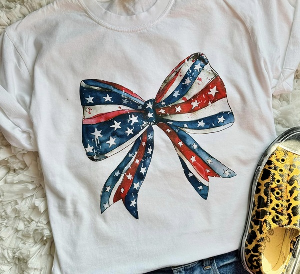 RED, WHITE & BOWS