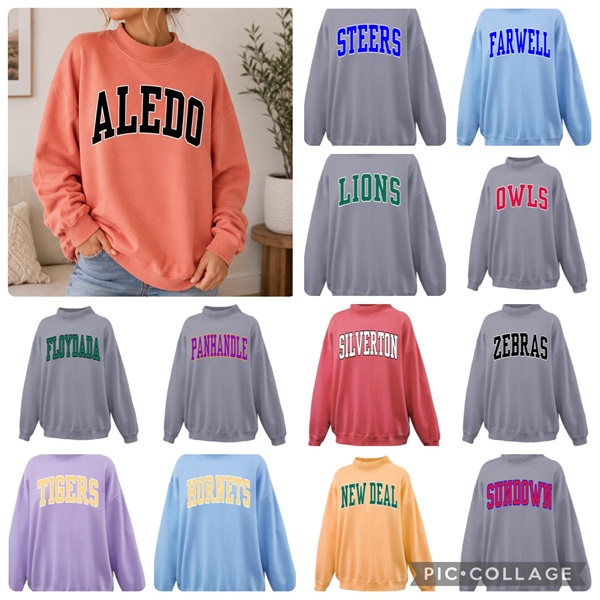 CUSTOM - GARMENT DYED MOCK NECK