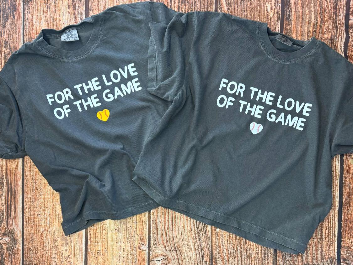 FOR THE LOVE OF THE GAME